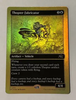 MTG Thopter Fabricator (First-Place Foil) [Aetherdrift] Foil LP - Image 1