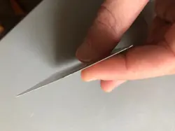 Mtg Carte Magic Fbb Sol Ring French LP w/ Ink - Image 3