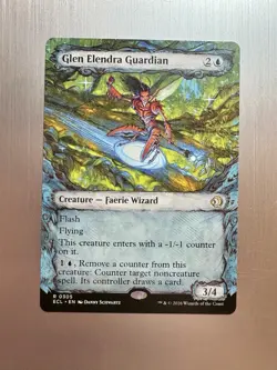 Glen Elendra Guardian - 305 - MTG: Lorwyn Eclipsed - Fable Frame - Showcase - Image 1
