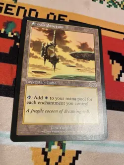 Magic the Gathering Serra's Sanctum Urza's Saga LP-NM - Image 3