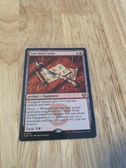 Cori-Steel Cutter Tarkir Dragonstorm Regular Non Foil NM Magic the Gathering - Image 1