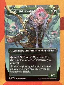 Magic MTG - Brigid, Clachan's Heart - Borderless Rare (0285) Lorwyn Eclipsed NM - Image 2