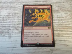 1x Aggresive Mining - M15 2015 - NM - English - OOP MTG - Image 1