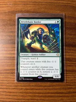 1x Bristlebane Battler (#168) Mint/NM Magic:the Gathering MTG Lorwyn Eclipsed - Image 1