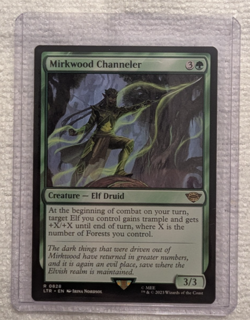 Mirkwood Channeler (0828) MTG Universes Beyond: The Lord of the Rings (M/NM) - Image 1