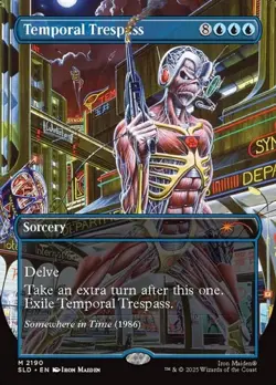 Temporal Trespass - Extended Art SLD NM MTG - Image 1