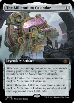 The Millennium Calendar 0388 Extended Art Lost Caverns Of Ixalan LCI MTG NM - Image 1