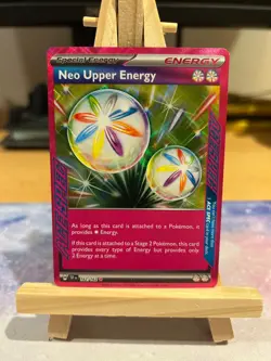 Neo Upper Energy 162/162 Ace Spec Holo Ultra Rare Pokemon TCG NM - Image 1