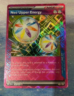 Neo Upper Energy 162/162 Ace Spec Holo Ultra Rare Pokemon TCG NM - Image 2