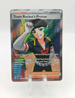 Team Rockets Proton 227/182 Destined Rivals NM Pokemon PACK FRESH - Image 1