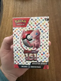 Pokemon Scarlet Violet 151 Booster Bundle 6-Pack, Factory-Sealed - Image 1