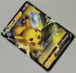 Pokemon Vivid Voltage Pikachu V Basic Ultra Rare HoloFoil #043/185 - Image 2