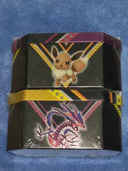 (2) POKEMON TCG V Powers Tin!!! Pikachu & Eternatus!! 4 Booster Packs Per Tin!! - Image 5