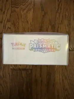 Pokemon: Prismatic Evolutions Pokemon Center ETB FACTORY SEALED In Case - Image 2