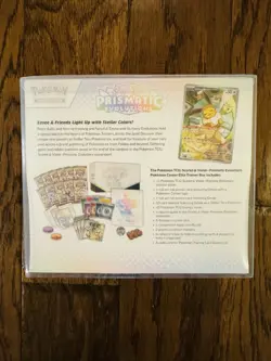 Pokemon: Prismatic Evolutions Pokemon Center ETB FACTORY SEALED In Case - Image 3