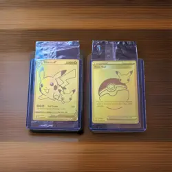 Pokemon Celebrations Pikachu V & PokeBall Gold Promos SEALED SWSH 145 & 146 - Image 1