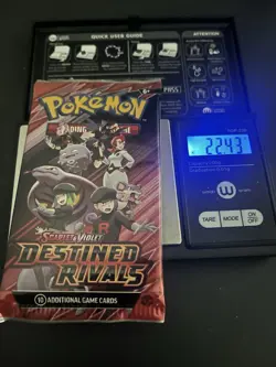 (VERY HEAVY) 22.43g Pokemon TCG Destined Rivals Booster Pack (SEALED)✅ - Image 1