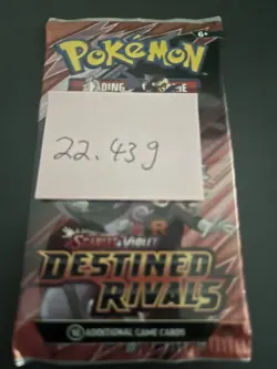(VERY HEAVY) 22.43g Pokemon TCG Destined Rivals Booster Pack (SEALED)✅ - Image 3