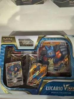 Pokemon TCG Lucario VSTAR Special Collection Box Sealed - Image 1