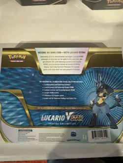 Pokemon TCG Lucario VSTAR Special Collection Box Sealed - Image 2