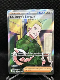 Lt. Surge's Bargain - 170/132 ME01: Mega Evolution Pokemon TCG NM - Image 1