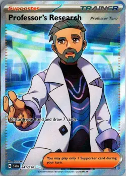 2023 Scarlet & Violet Professor’s Research Null/Ultra Rare #241 - Image 1