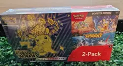 Pokemon Scarlet & Violet Surging Sparks Elite Trainer Box 2-pack New And Sealed - Image 1