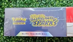 Pokemon Scarlet & Violet Surging Sparks Elite Trainer Box 2-pack New And Sealed - Image 5