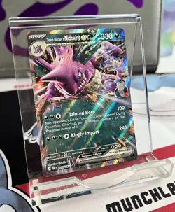 Pokemon - Team Rocket's Nidoking ex - 119/182 - SV10: Destined Rivals - Holo NM - Image 2