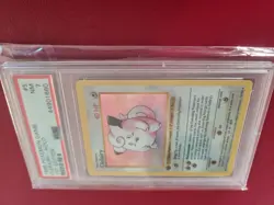 Pokemon PSA 7 1st Edition Shadowless Clefairy 5/102 holo Base Set - Image 4