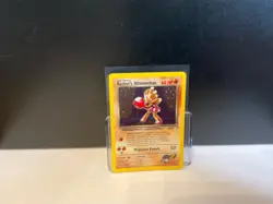 Pokemon TCG Gym Heroes Rocket's Hitmonchan 11/132 Near Mint - Image 1