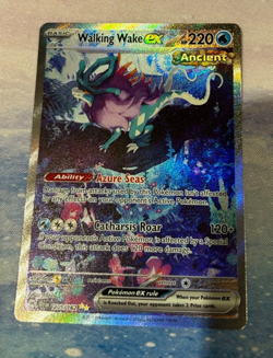 Walking Wake ex 205/162 Pokemon Tcg Temporal Forces Special Illustration Rare NM - Image 3