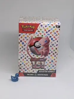 Pokemon Scarlet & Violet 151 Booster Bundle - Factory Sealed - 6 Packs 820650853210 - Image 1