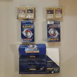 Pokemon 2-Player Starter Deck Lot Of 2 With Empty Case Sealed Deck No Machamps - Image 1