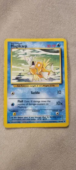 Magikarp - Pokemon TCG - MP - Uncommon - Base Set 35/102 - Image 1