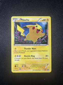 Pokemon Pikachu TCG Black Star Promos XY89 Holo LP - Image 1