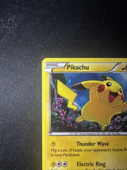 Pokemon Pikachu TCG Black Star Promos XY89 Holo LP - Image 2