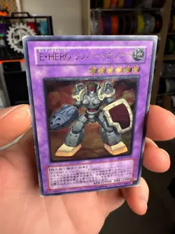 Yugioh OCG Elemental HERO Rampart Blaster EEN-JP033 Ultimate Rare Japanese DMG - Image 3