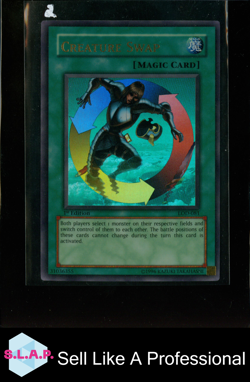 CREATURE SWAP KONAMI YU-GI-OH! LOD-081 LEGACY OF DARKNESS ENGLISH 1ST EDITION - Image 1