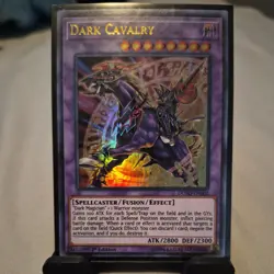 Yugioh Dark Cavalry DUPO-EN002 Ultra Rare 1st Ed NM - Image 1