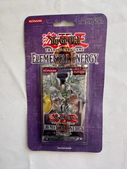 Yu-Gi-Oh! 1ST Edition Elemental Energy Blister Pack /2005 Factory Sealed - Image 1