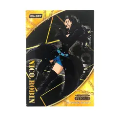 Y1528 Nico Robin No.007 Japanese One Piece Film Gold Clear Card Ensky J28 - Image 1
