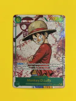 Monkey D. Luffy OP13-118 SEC Alt Art - One Piece Carrying On His Will English - Image 1