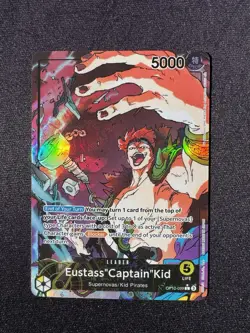 Eustass"Captain"Kid (099) (Parallel) OP10-099 Royal Blood Foil - Image 1