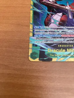 One Piece TCG OP14-119 Dracule Mihawk SEC The Azure Sea's Seven Mint Ships Fast - Image 2