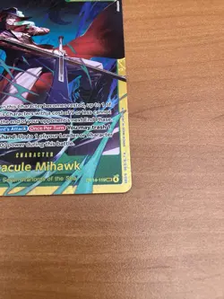 One Piece TCG OP14-119 Dracule Mihawk SEC The Azure Sea's Seven Mint Ships Fast - Image 3