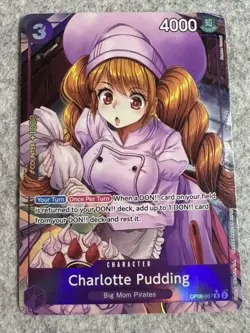 Charlotte Pudding OP08-067 Alternative Art Parallel Two Legends One Piece - Image 1