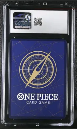 ONE PIECE OP11 A FIST OF DIVINE SPEED SANJI OP06-119 Secret Rare Sp Ver CGC 9.5 - Image 2