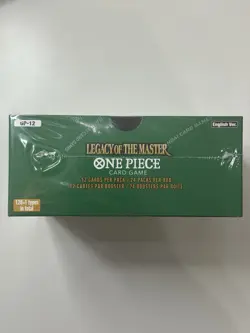 LEGACY OF THE MASTER OP12 BOOSTER BOX ONE PIECE ENGLISH (TRACKED + INSURED) - Image 2