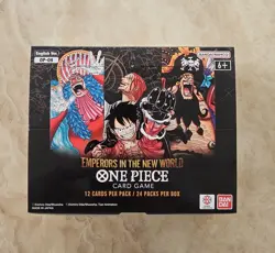 One Piece TCG OP-09 Emperors in the New World Booster Box New & Unsealed - Image 1
